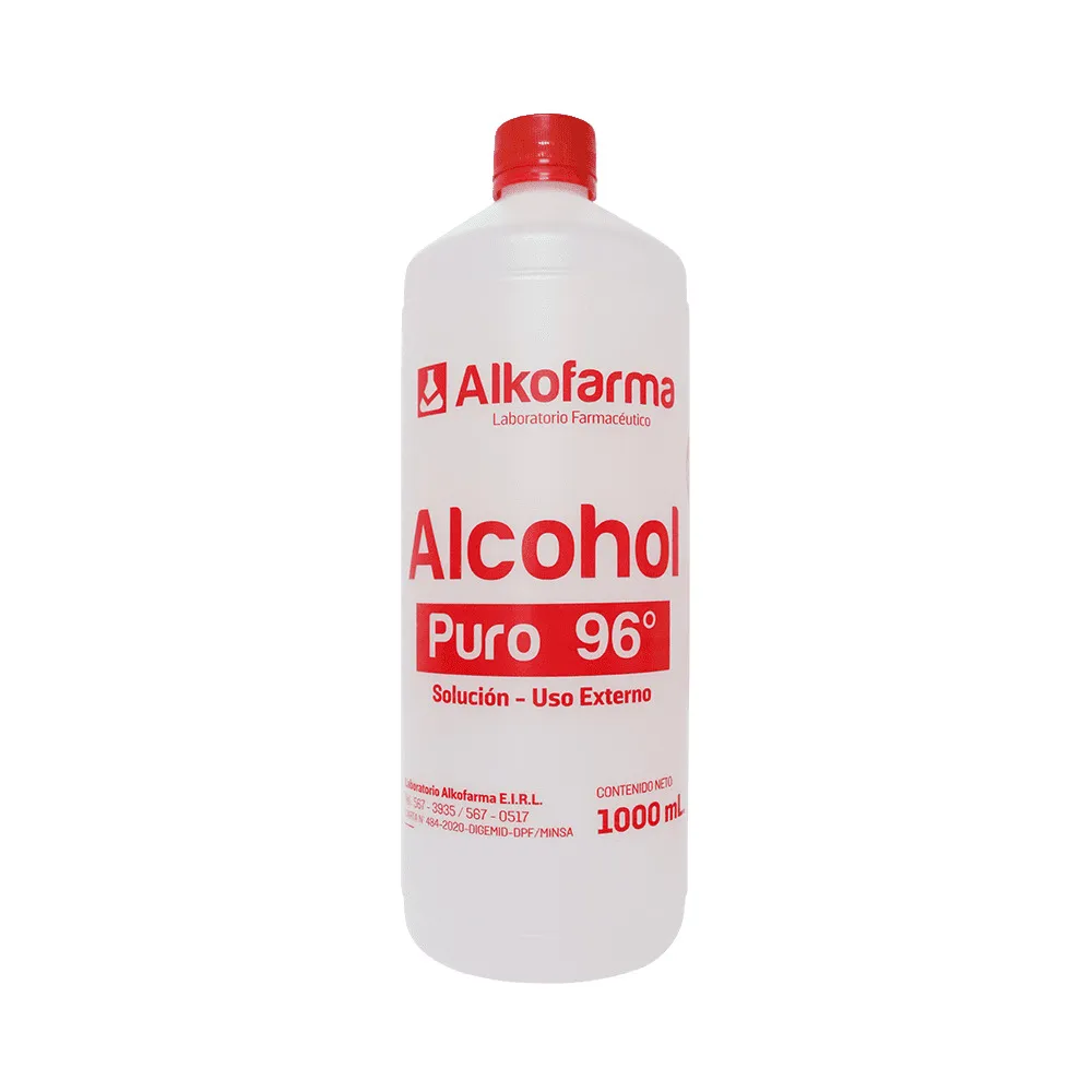 Alcohol Puro 96° 1Lt.