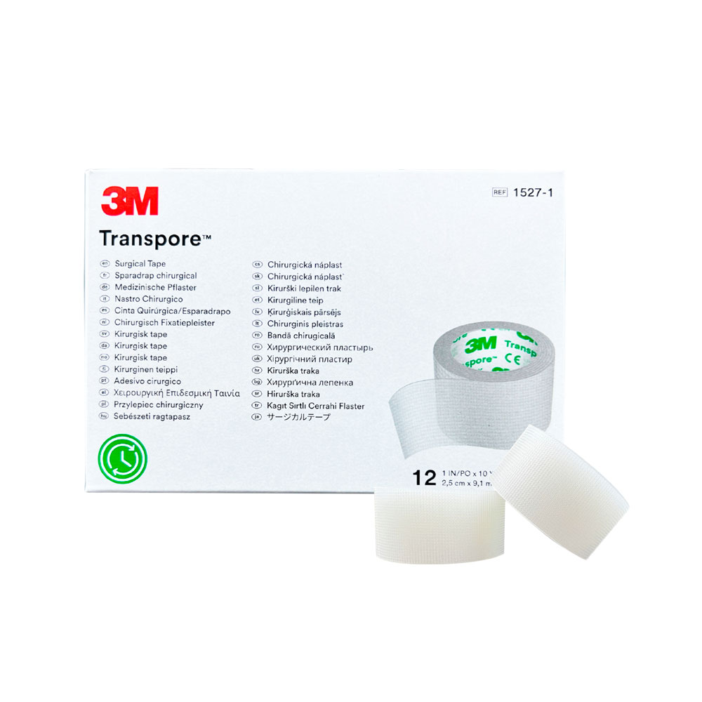 Esparadrapo de Plástico Transpore 12C