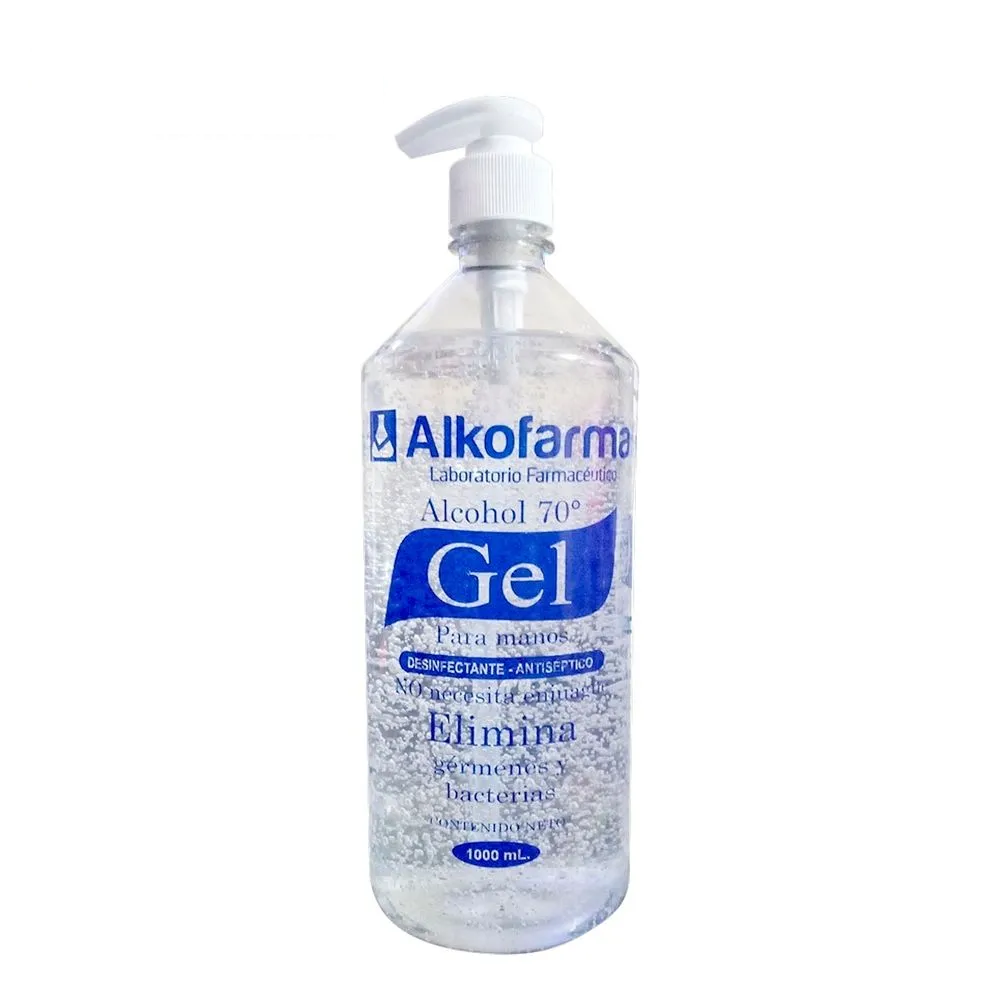 Alcohol 70° Gel 1Lt