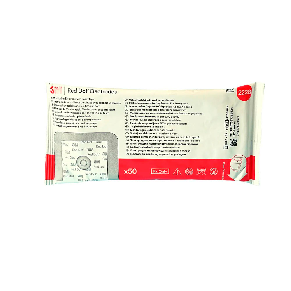 Electrodo de monitorización Red Dot 2228 – 3M