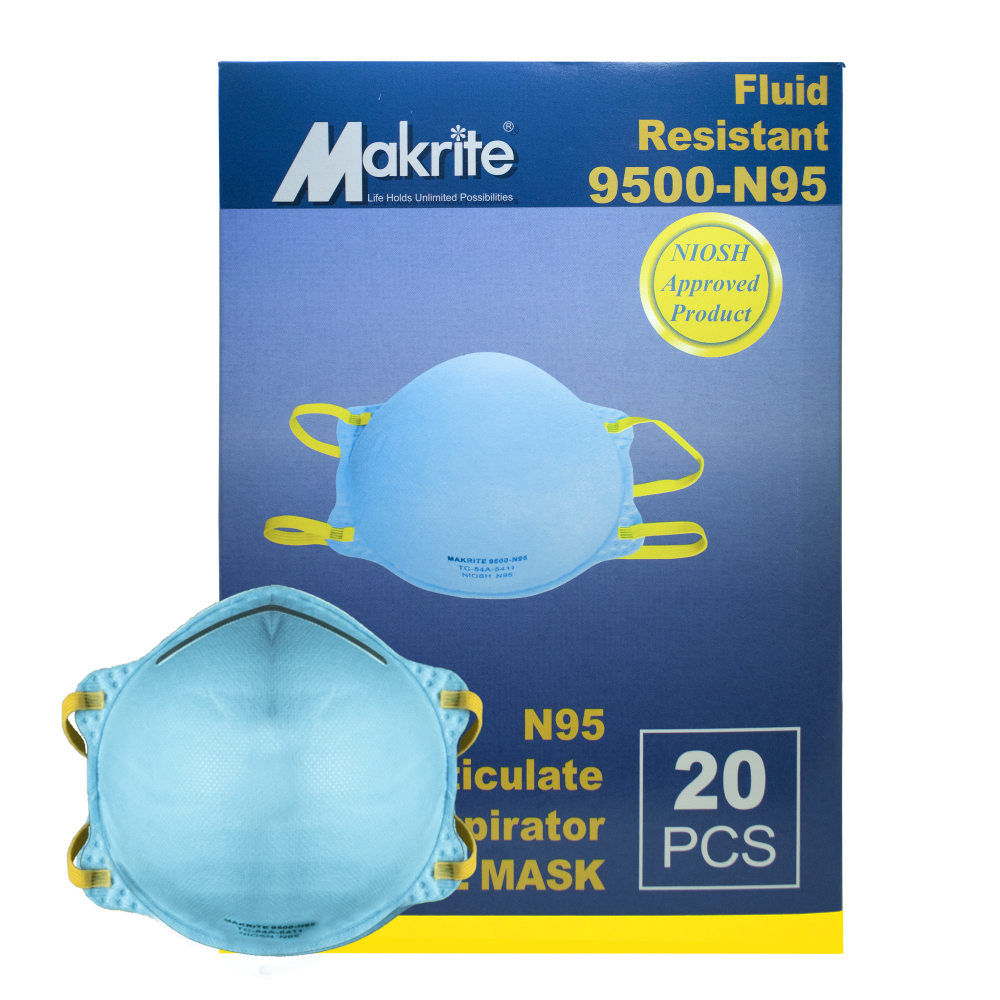 Respirador de partículas Makrite 9500-N95