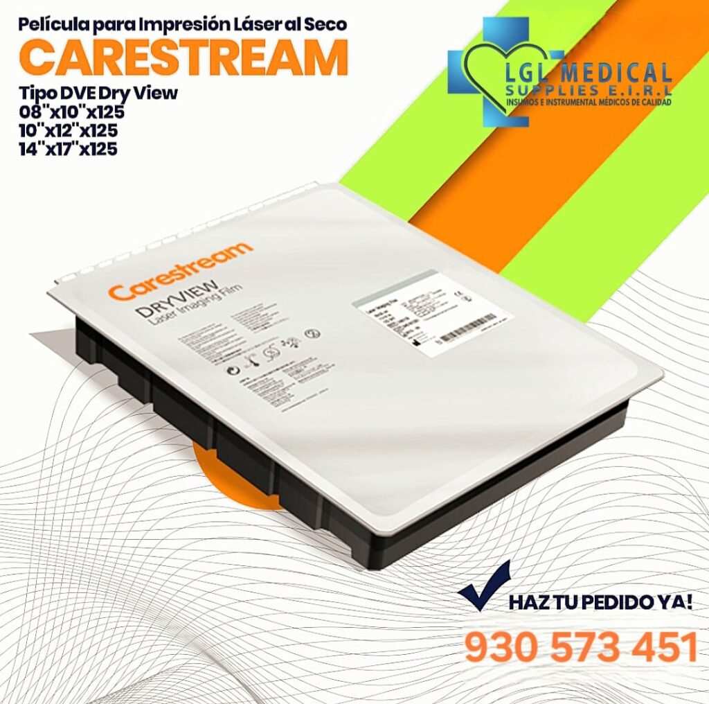 PELÍCULA CARESTREAM DRYVIEW DVE 14 x17