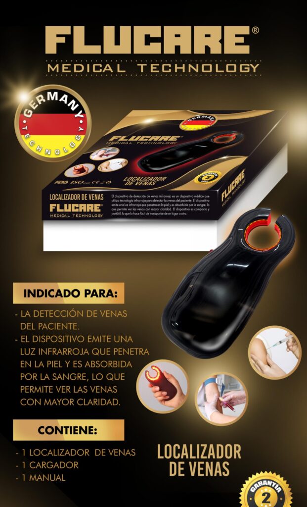 Localizador de venas marca Flucare