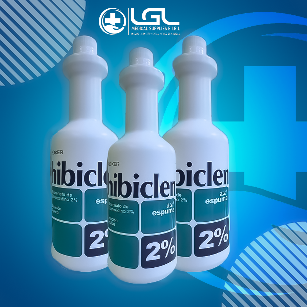 Gluconato de Clorhexdina Hibliclen 2% Roker 1000 ml